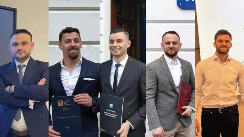 Një malishevas në mesin e tetë gjeodetëve më të mirë që së fundi diplomuan në Vjenë